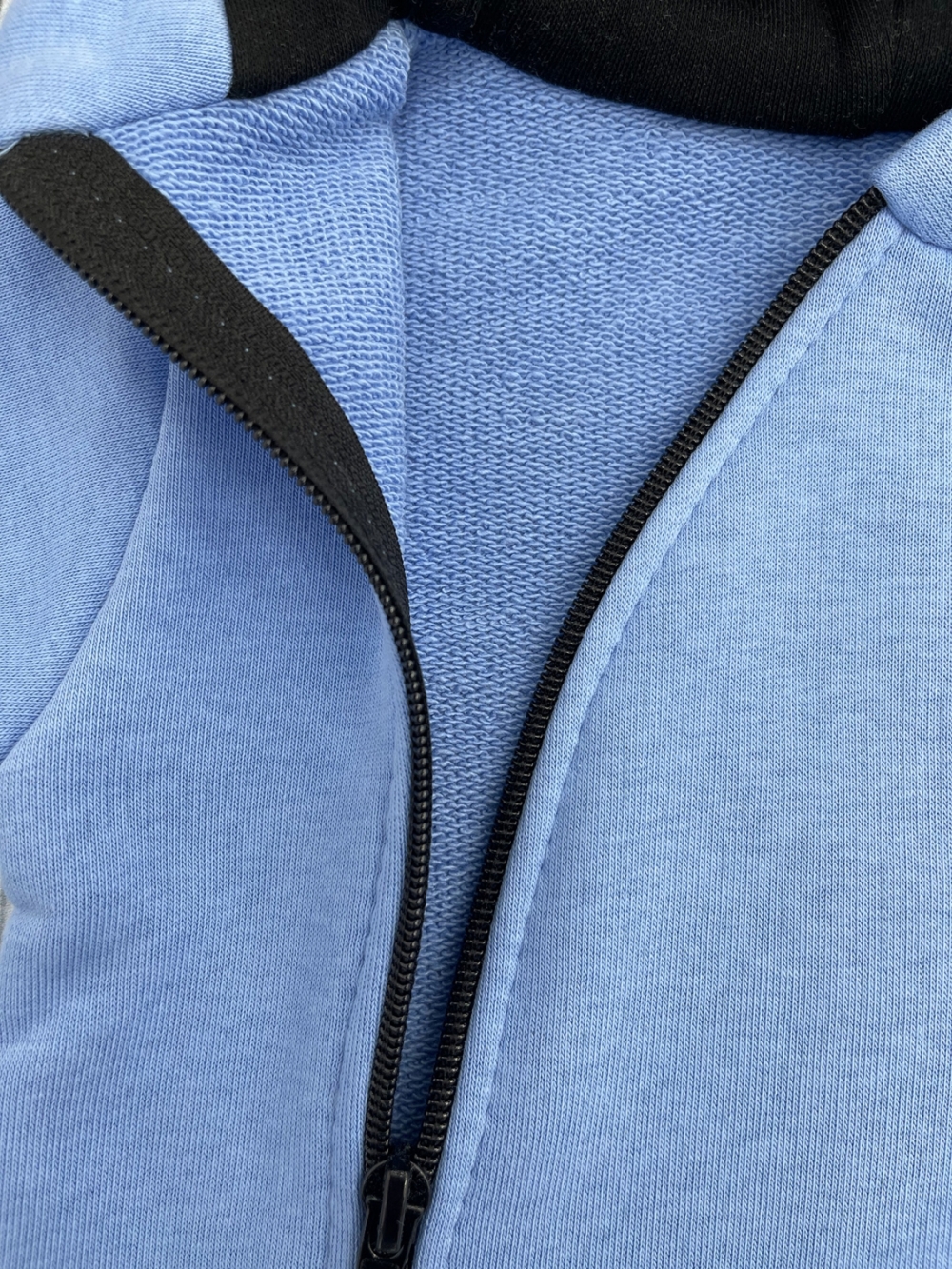 315-Г. Комбинезон с капюшоном, хлопок 65%, 35% ПЭ, 3-х нитка без начеса + интерлок 62,68,74,80